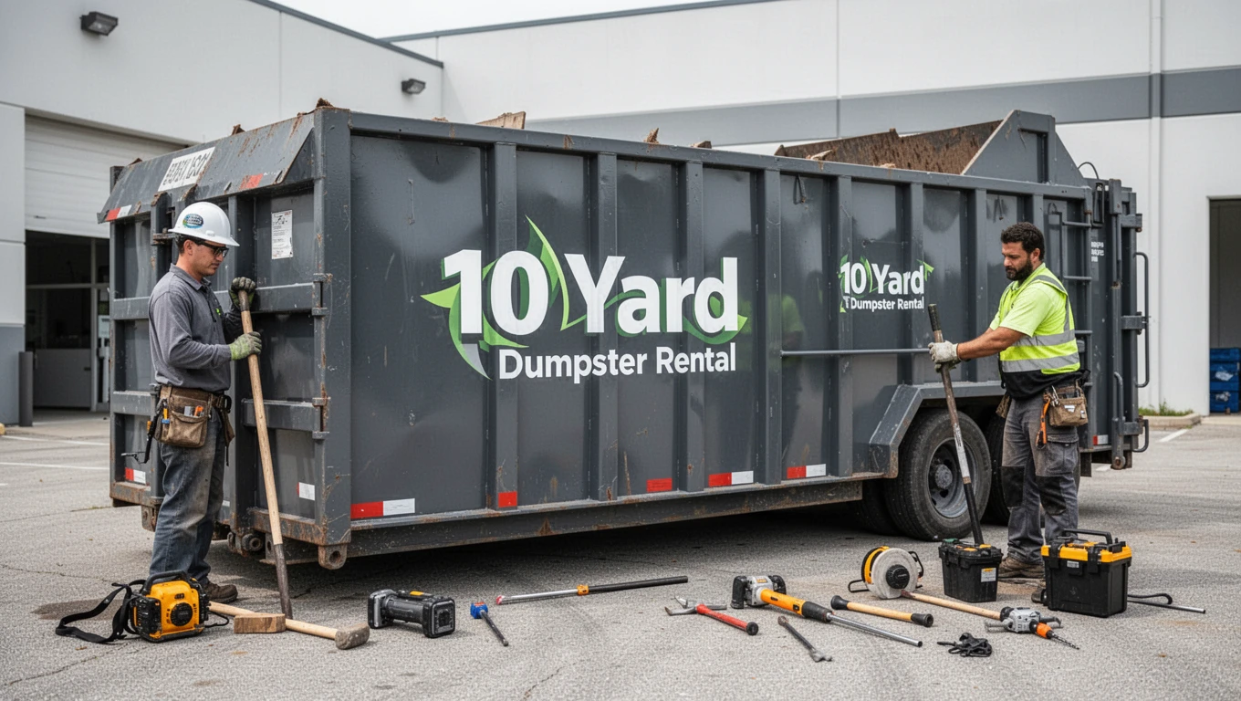 10 Yard Dumpster Rental