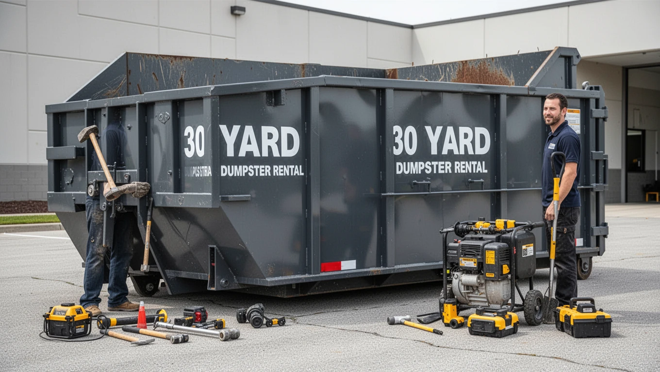 30 Yard Dumpster Rental